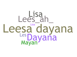 Nama panggilan - Leesa