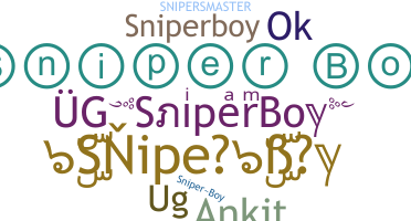 Nama panggilan - SniperBoy