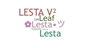 Nama panggilan - Lesta