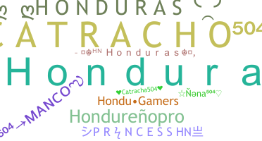 Nama panggilan - Honduras