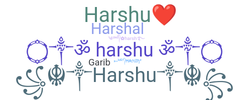 Nama panggilan - Harshu