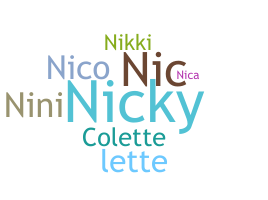 Nama panggilan - Nicolette
