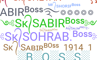 Nama panggilan - SK.SABIR.BOSS