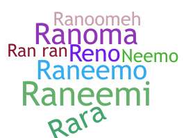 Nama panggilan - Raneem