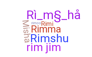 Nama panggilan - Rimsha