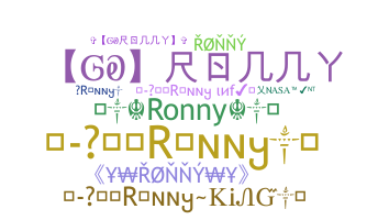 Nama panggilan - Ronny
