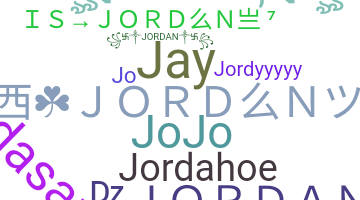 Nama panggilan - Jordan