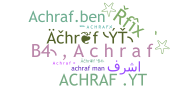 Nama panggilan - Achraf
