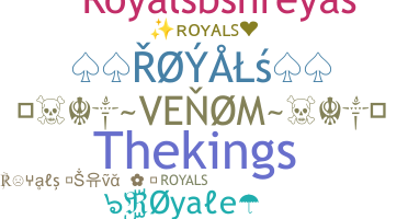 Nama panggilan - Royals