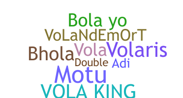 Nama panggilan - Vola