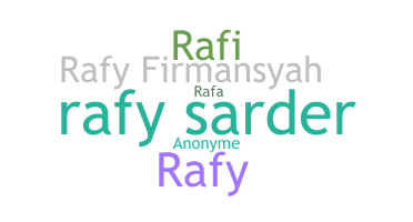 Nama panggilan - rafy