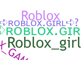 Nama panggilan - RobloxGirl