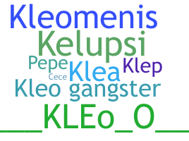 Nama panggilan - kleo