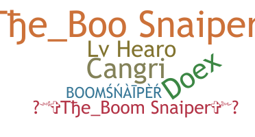 Nama panggilan - BoomSnaiper