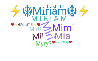 Nama panggilan - Miriam