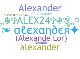 Nama panggilan - Alexander24