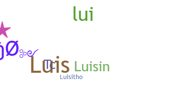 Nama panggilan - Luisitho