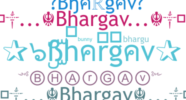 Nama panggilan - Bhargav