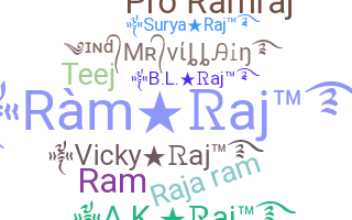 Nama panggilan - Ramraj