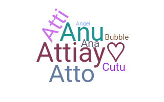Nama panggilan - Attia