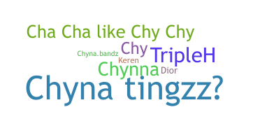 Nama panggilan - Chyna