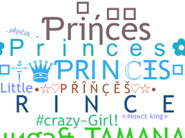 Nama panggilan - Princes