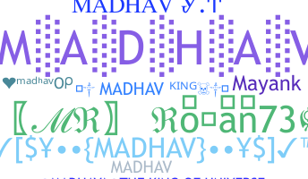 Nama panggilan - Madhav