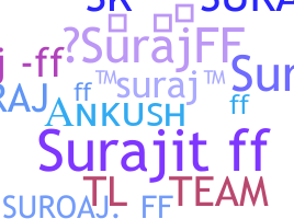 Nama panggilan - SurajFF