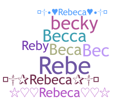 Nama panggilan - Rebeca