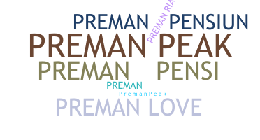 Nama panggilan - Preman