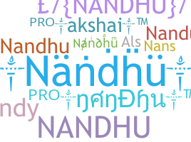 Nama panggilan - Nandhu