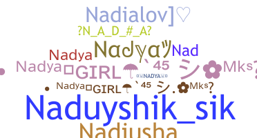 Nama panggilan - Nadya