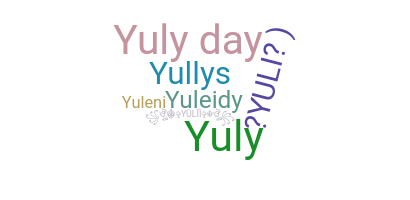Nama panggilan - yuly