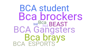 Nama panggilan - BCA
