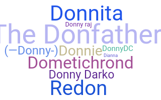 Nama panggilan - Donny