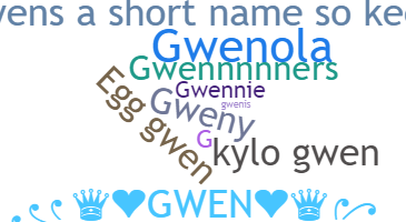 Nama panggilan - gwen