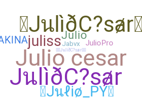 Nama panggilan - JulioCesar
