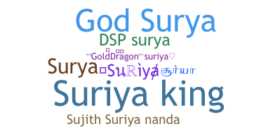 Nama panggilan - Suriya