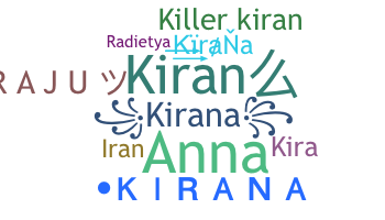 Nama panggilan - Kirana