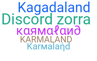 Nama panggilan - Karmaland