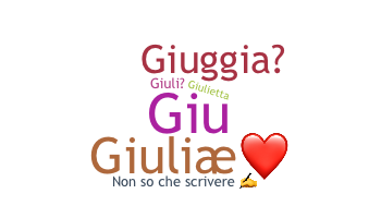 Nama panggilan - Giulia