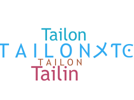 Nama panggilan - TaiLoN