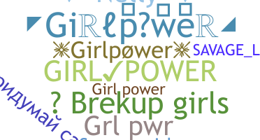 Nama panggilan - girlpower