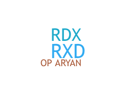 Nama panggilan - RDxAryan