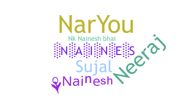 Nama panggilan - Nainesh