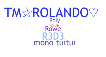 Nama panggilan - Roland