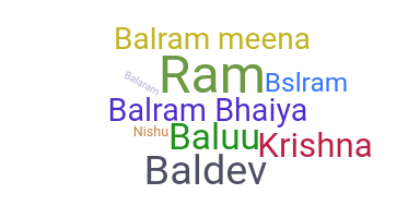 Nama panggilan - Balram