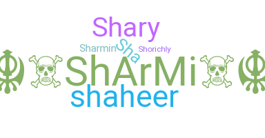 Nama panggilan - Sharmi