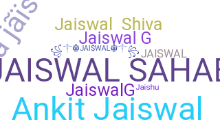 Nama panggilan - Jaiswal