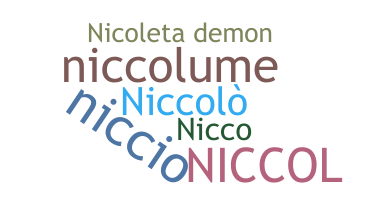 Nama panggilan - Niccol